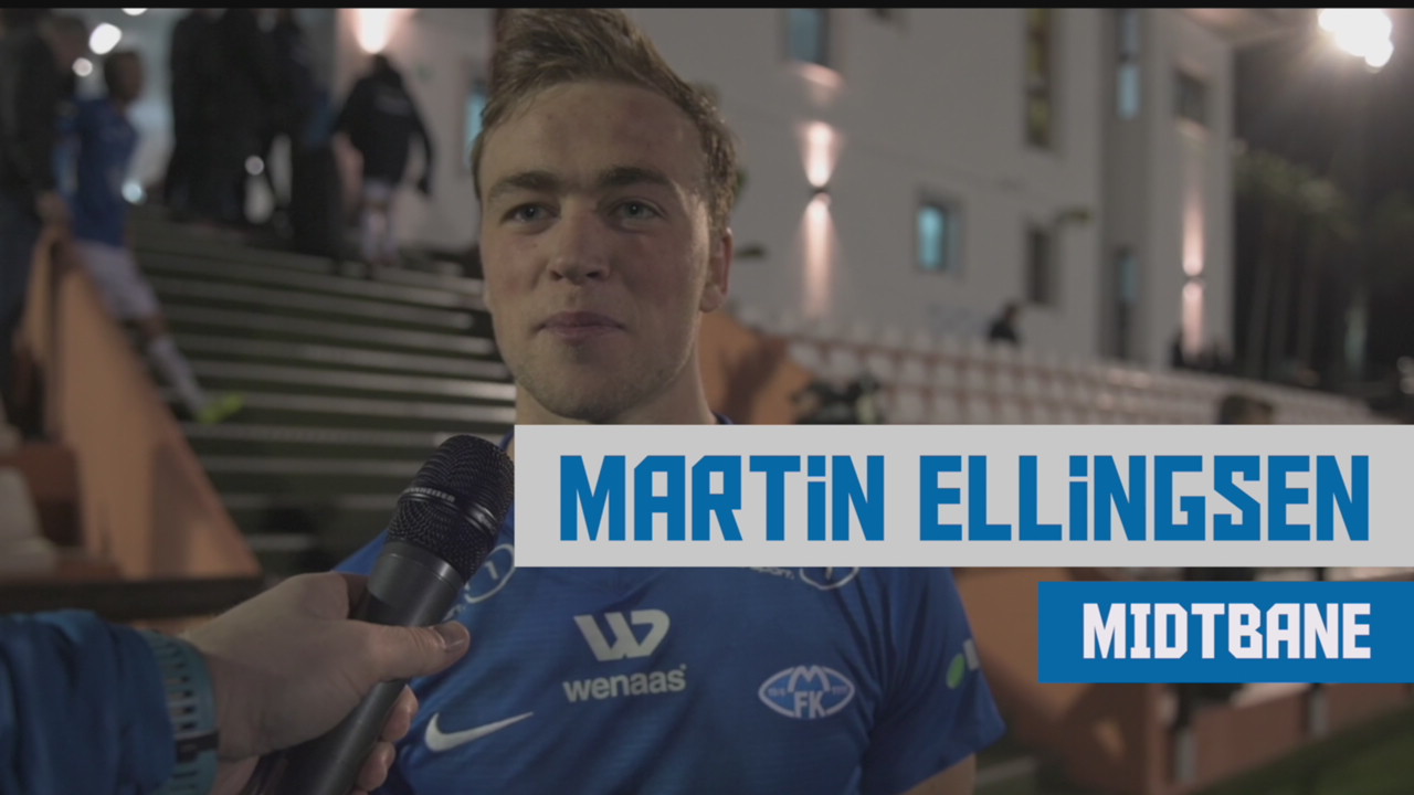 Martin Ellingsen etter kamp